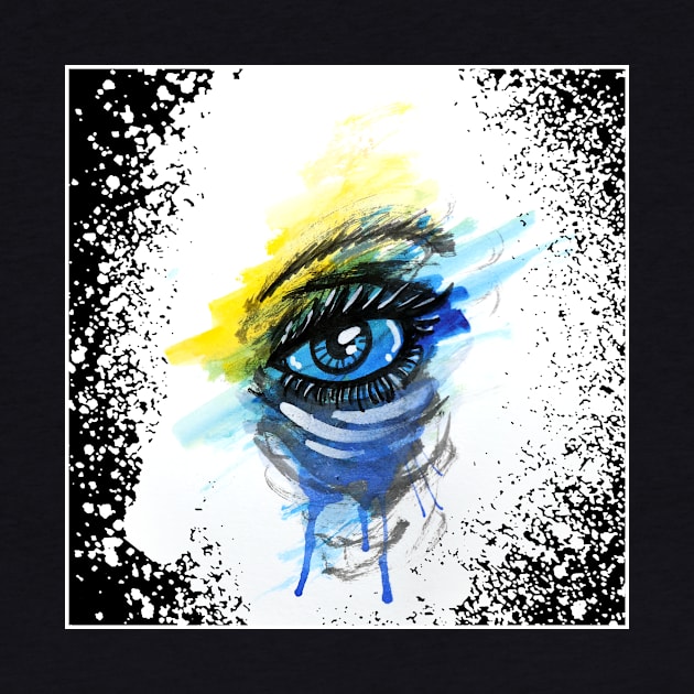 Watercolor Eye by VipiShop